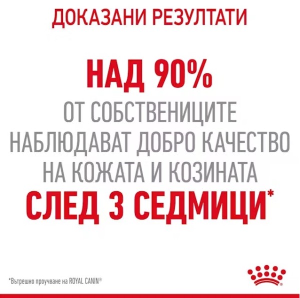 Royal Canin Cat Hair and Skin Care - Пълноценна суха храна за котки за здрава кожа и бляскава козина